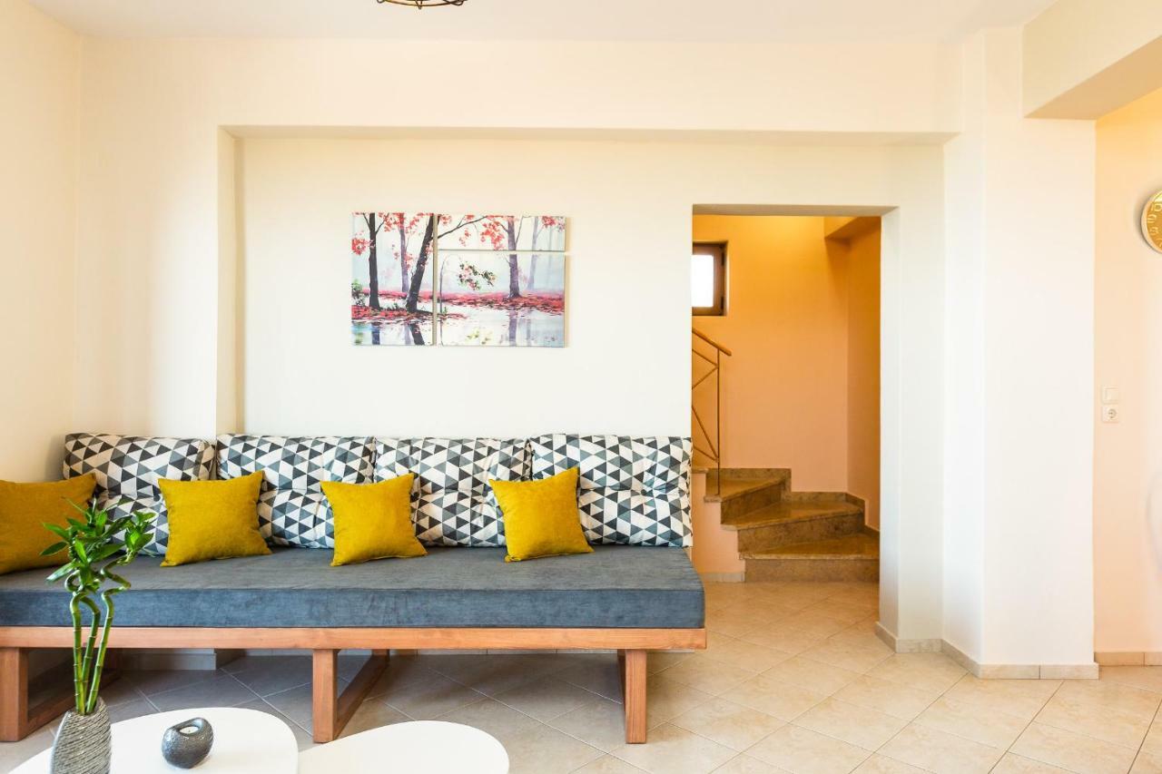 Maroulas Villas Ioanna & Stavros, Private Pools, Bbq & Seaview, By Thinkvilla エクステリア 写真