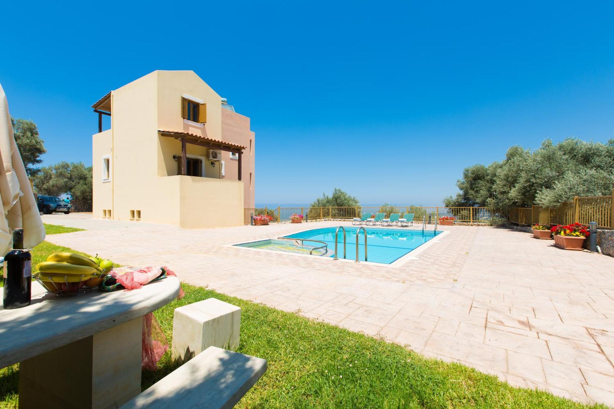 Maroulas Villas Ioanna & Stavros, Private Pools, Bbq & Seaview, By Thinkvilla エクステリア 写真